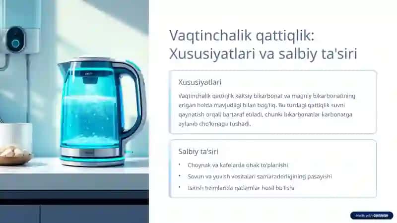 Suvning qattiqligi: Muammo va yechimlar 3