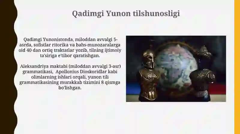Qadimgi Yunon tilshunosligi 3