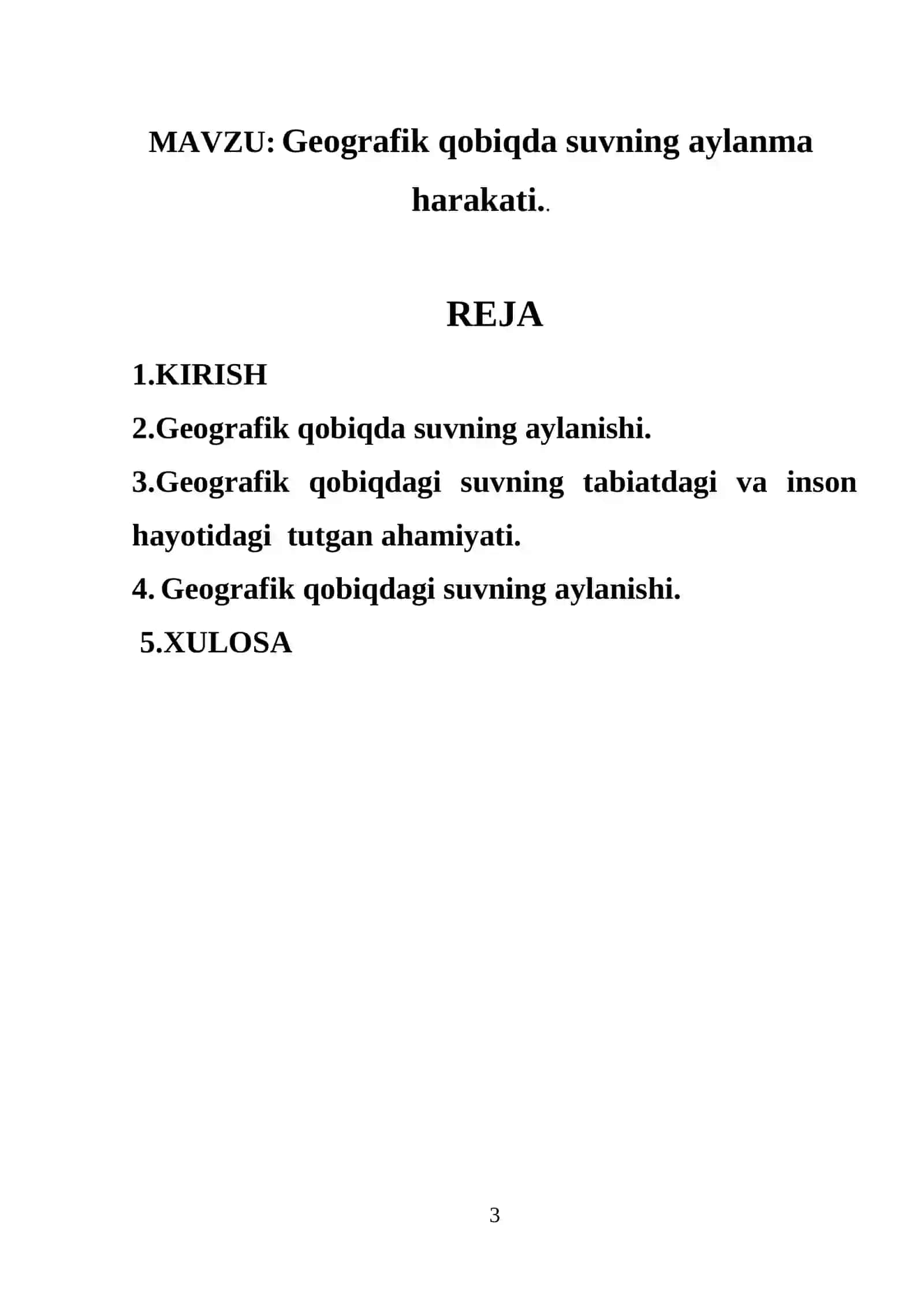 Geografik qobiqda suvning aylanma harakati 3