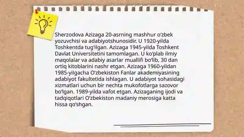 Sherzodova Aziza 3