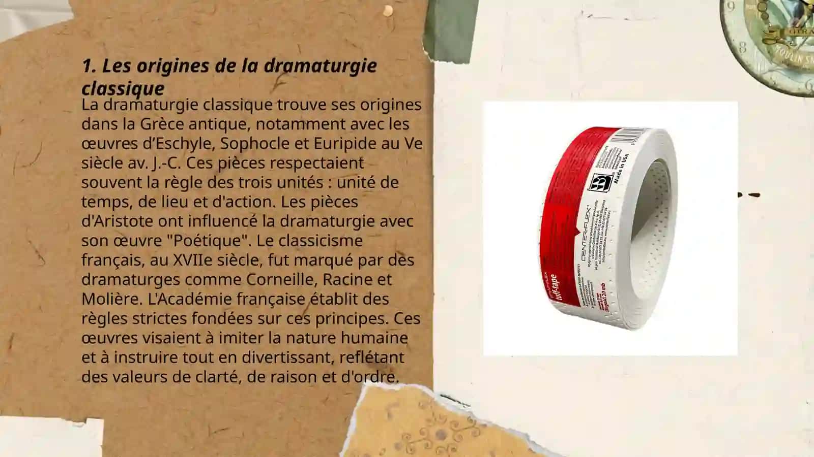 La première étape du développement de la dramaturgie classique 3
