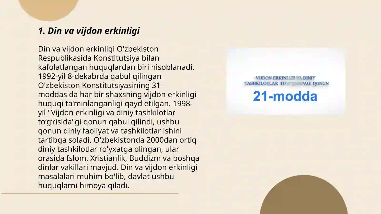 Vijdon erkinligi 3