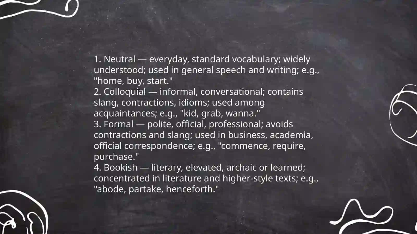 Stylistic Differentiation of the English Vocabulary 3