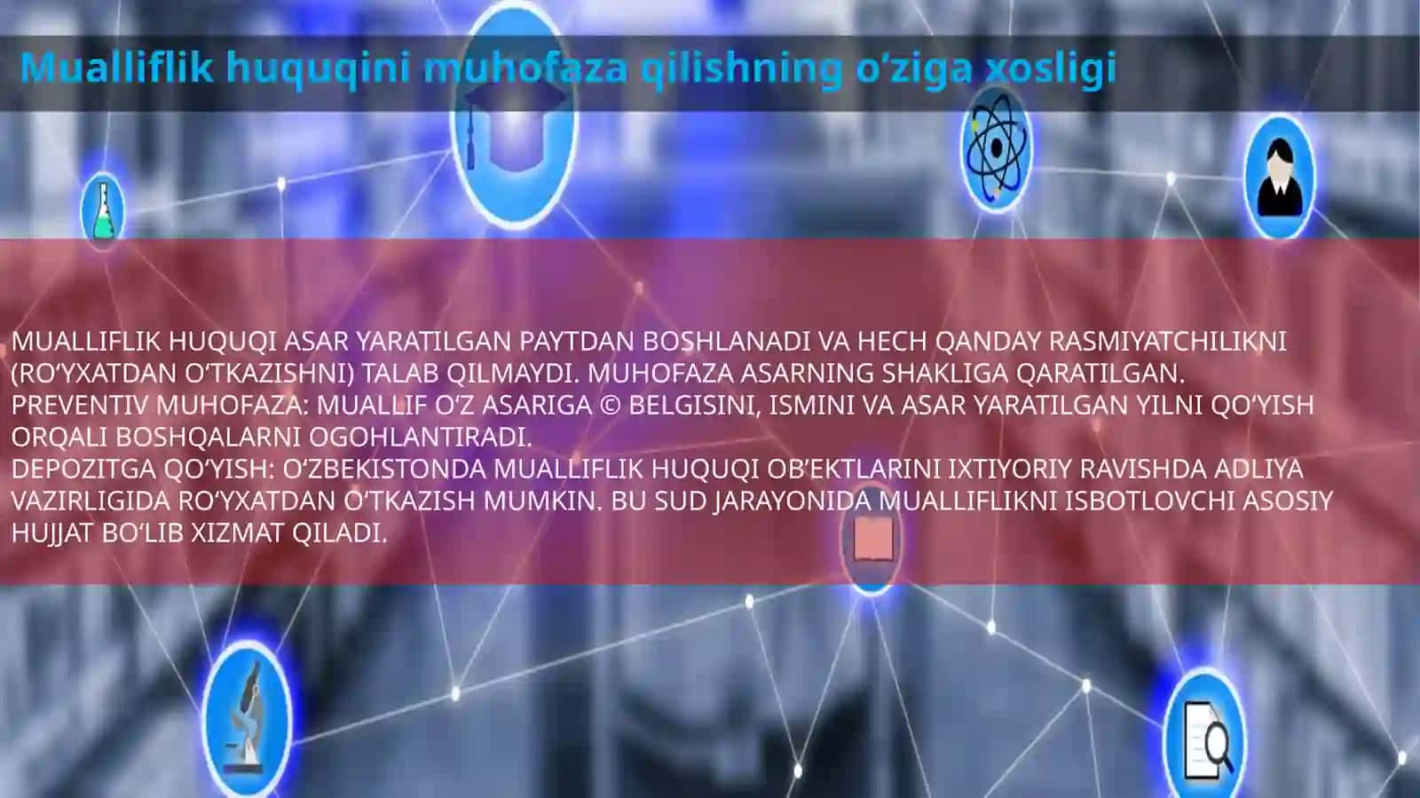 INTELLEKTUAL MULK MUHOFAZASI 3