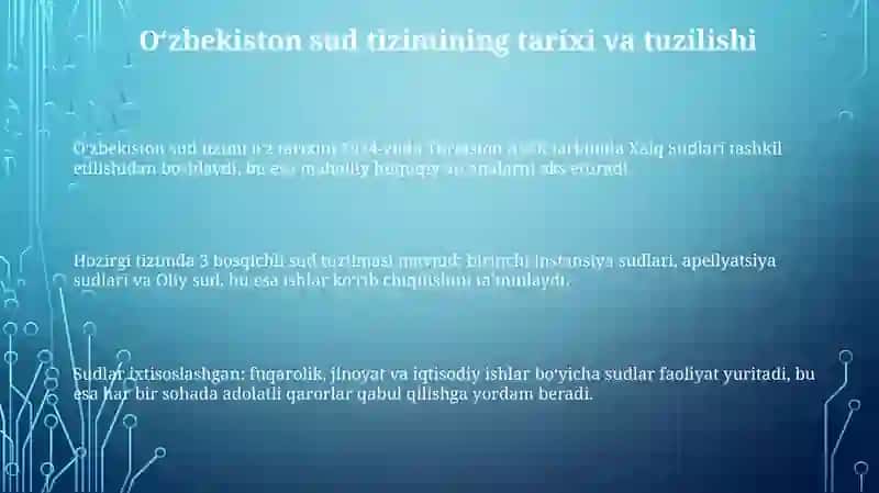 Ŏzbekistonda sud tizimi 3