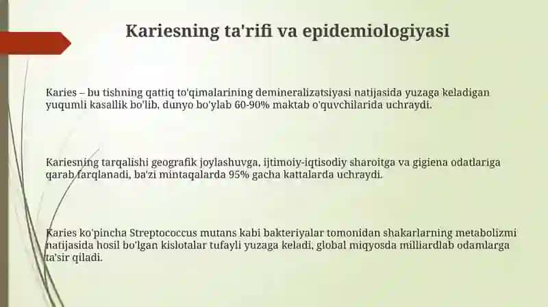 Kariesning etiologiyasi va patogeni 3