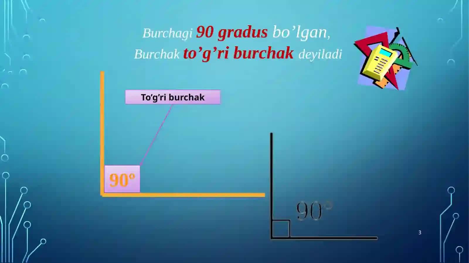 To’g’ri to’rtburchakning yuzasini hisoblash 3