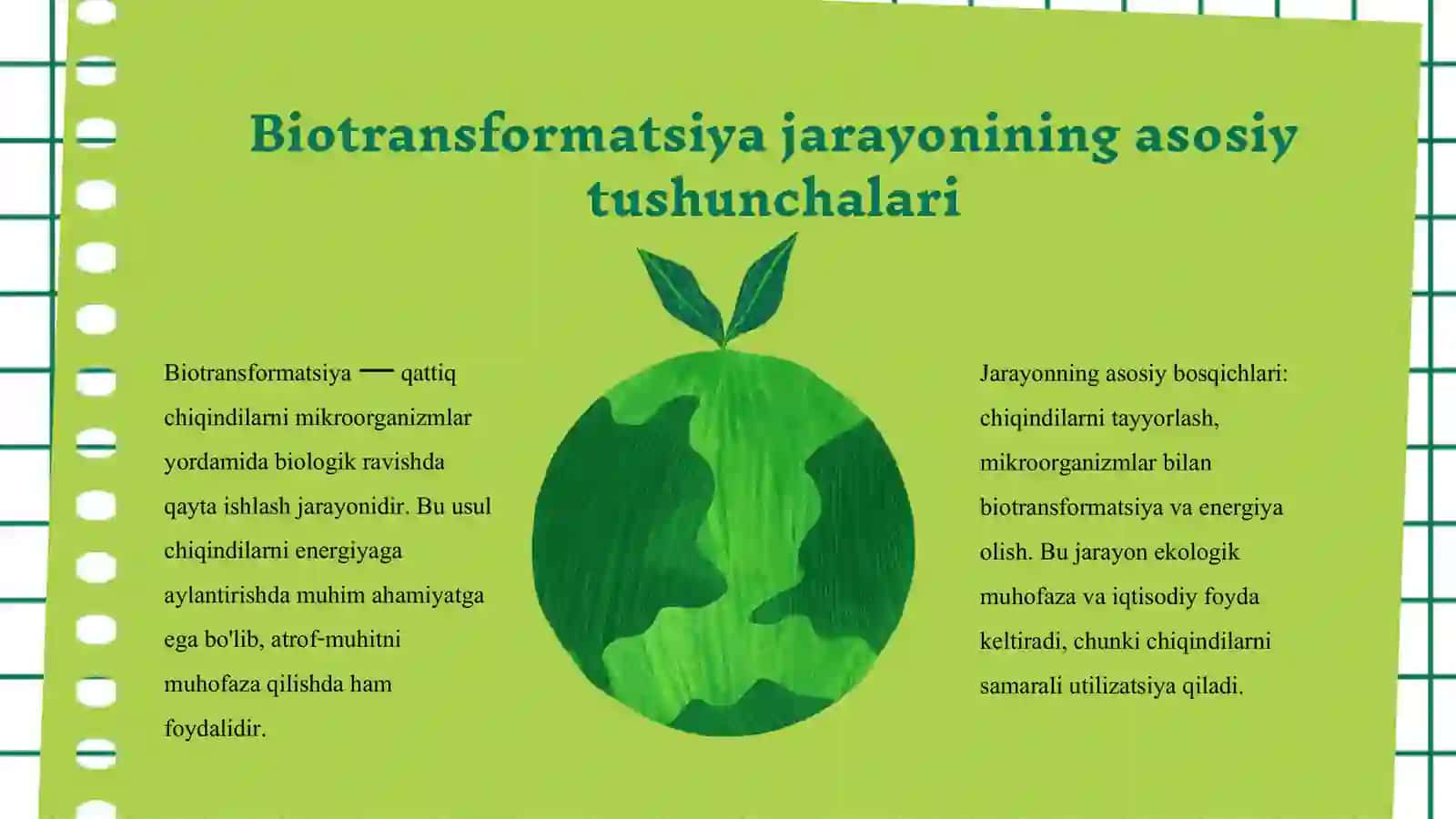 Biotransformatsiya qilish orqali energiya olish 3
