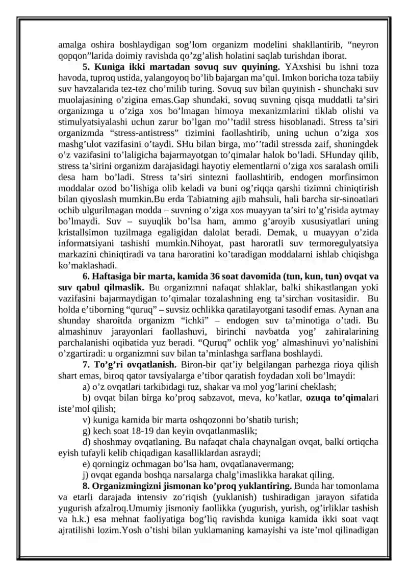 Salomatlik va kasallik 3