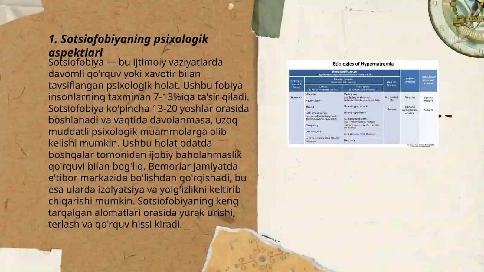 Sotsiofobiyaning fenomenologik va differentsial diagnozi 3