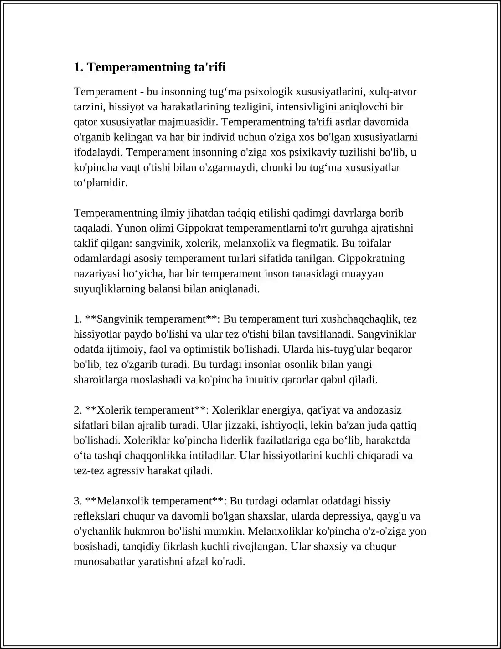TEMPERAMENT VA NAZARIYALAR 3