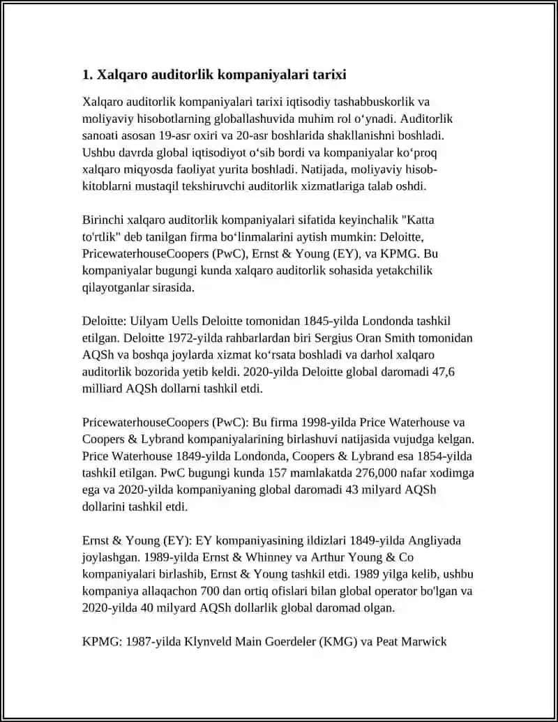 Xalqaro auditorlik kompaniyalari 3