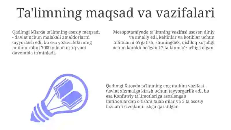 Qadimgi ta'limning tarixiy bosqichi 3