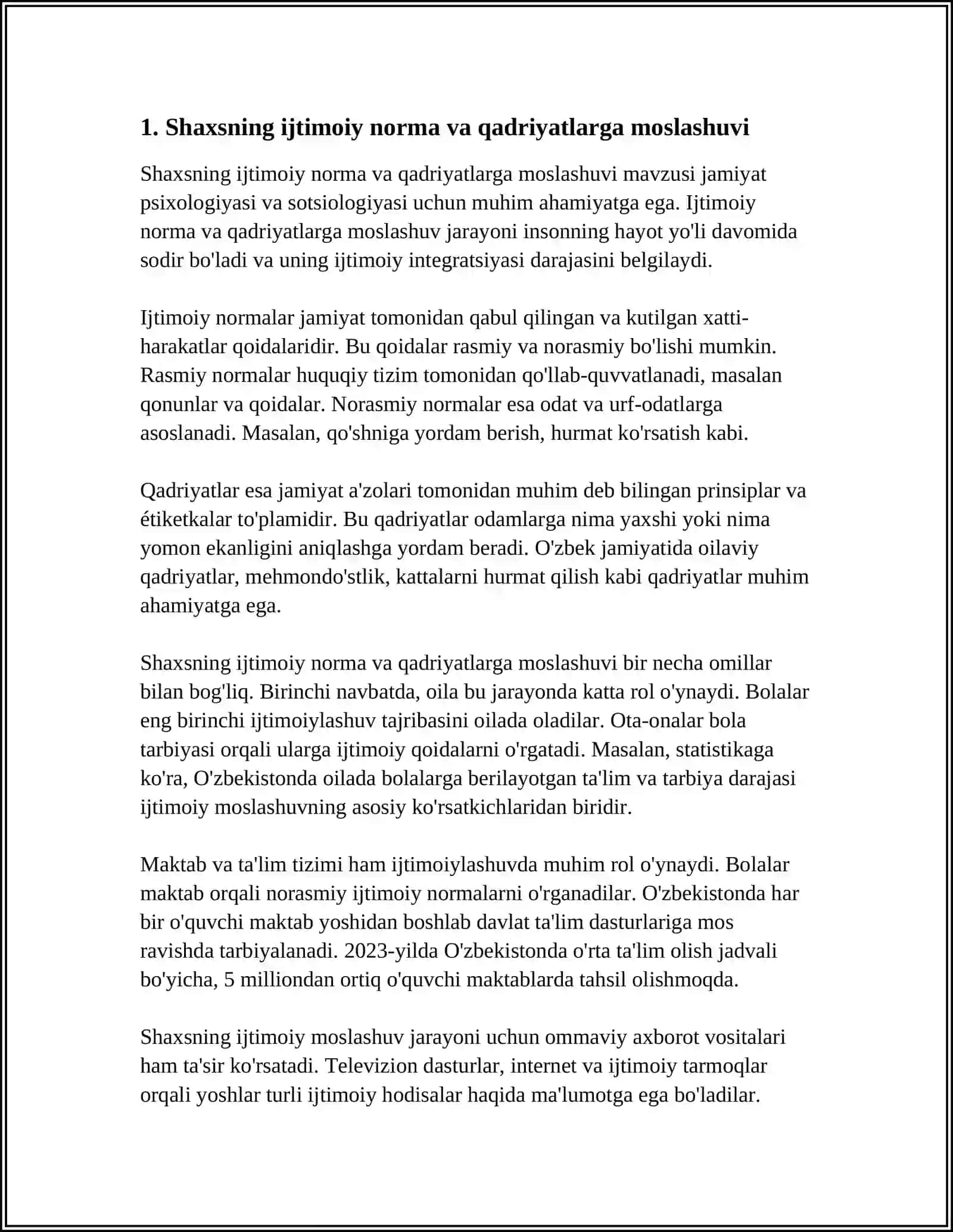 SOTSIAL PSIXOLOGIYADA SHAXS MUAMMOSI 3