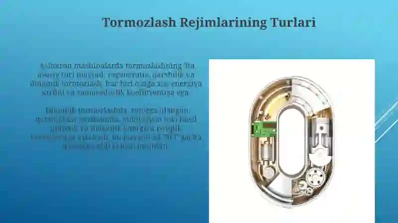 Asinxron mashinaning generator va tormoz rejimlari 3