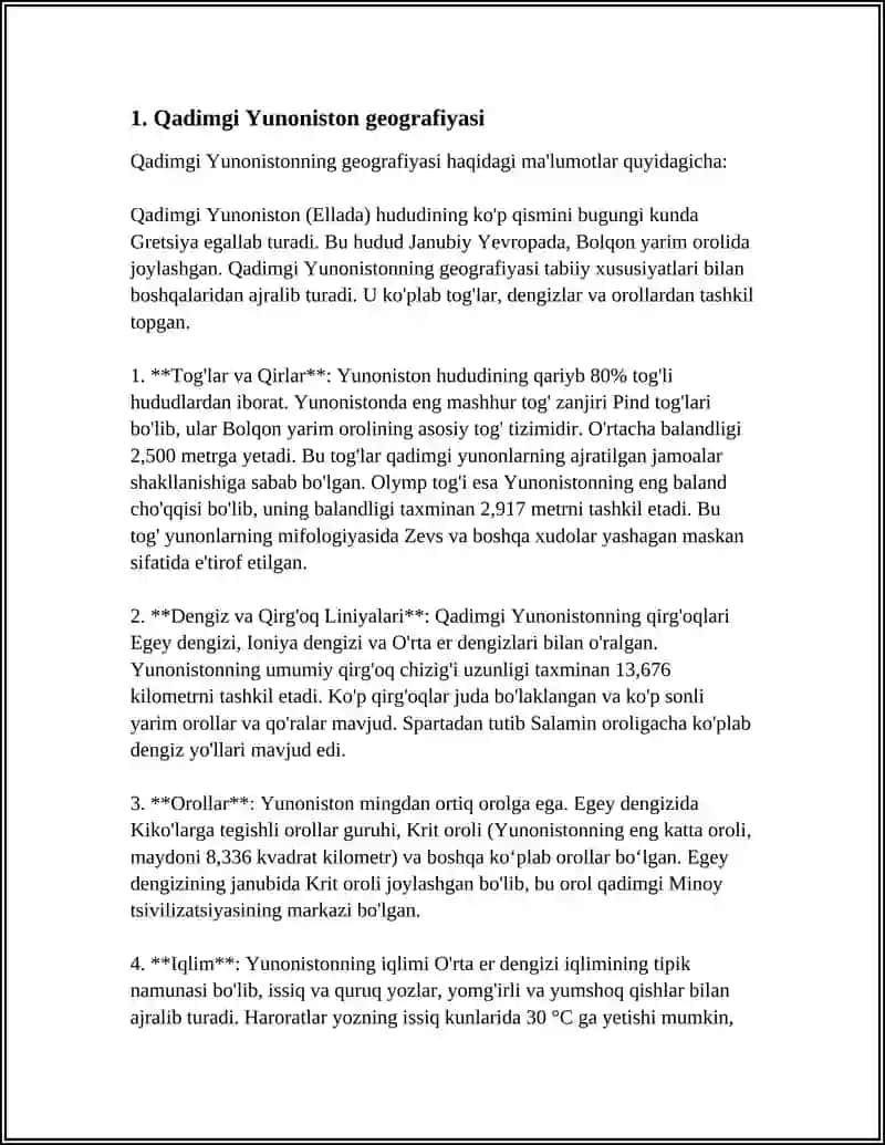 QADIMGI YUNONISTONNING YUKSALISHI 3