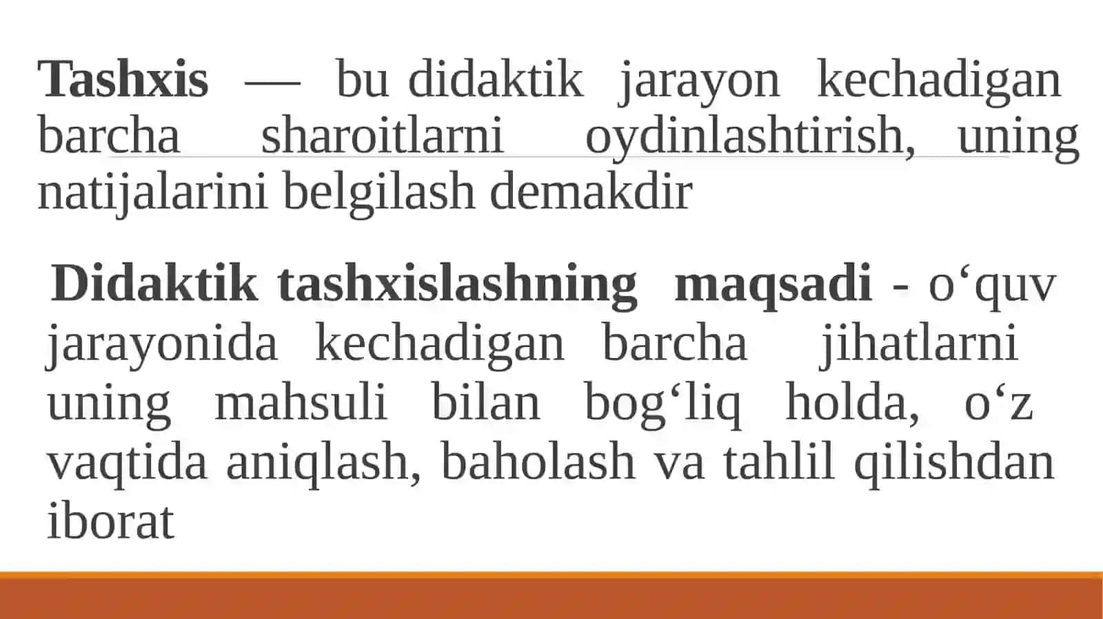 Ta’lim olganlikni tashxis etishning mohiyati 3