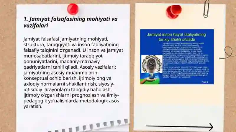 Jamiyat falsafasi 3