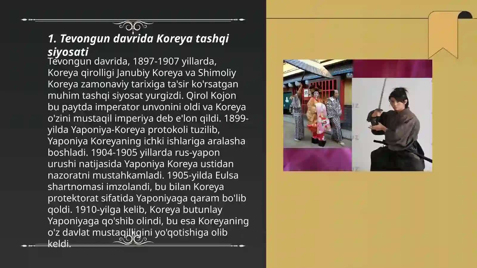 Koreyada Tevongun hukmronligi 3