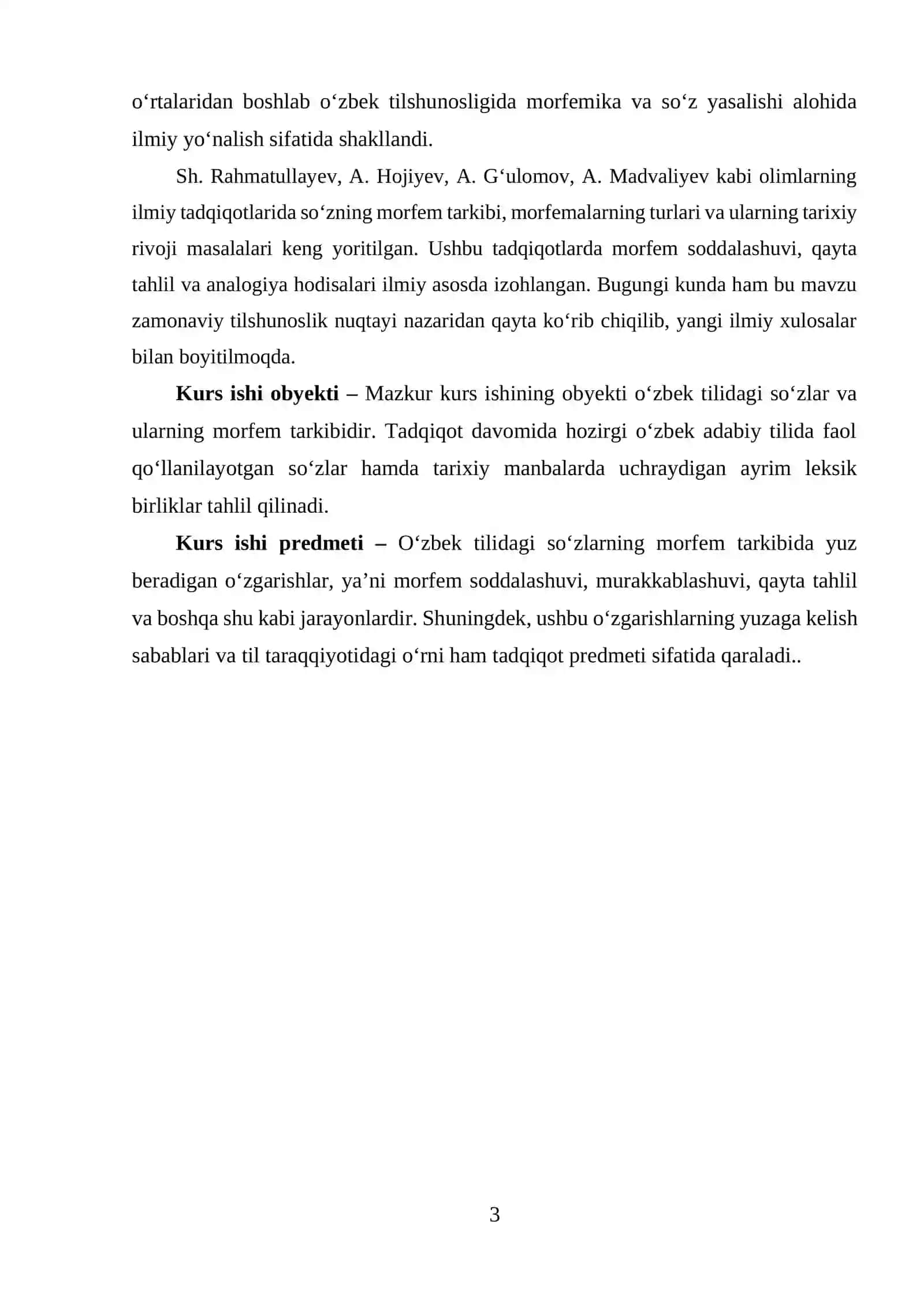 So'zning morfem tarkibidagi o'zgarishlar 3