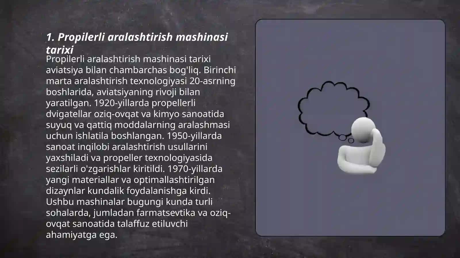 Propilerli aralashtirish mashinasi 3