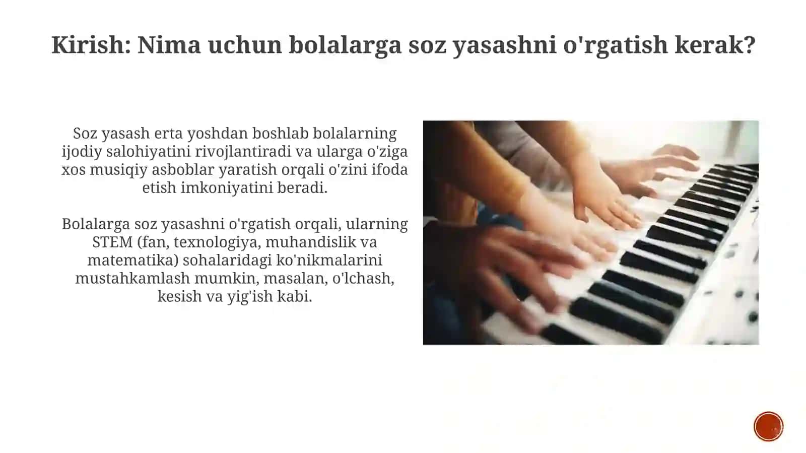 Bolalar musiqiyasboblarini yasash 3