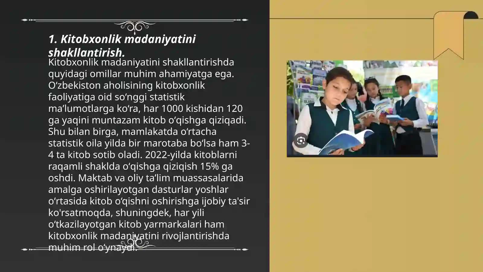 Boshlang'ich sinflarda kitobxonlik faoliyatini shakllantirish 3