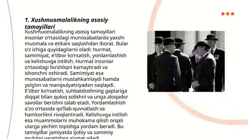 Xushmuomalalik odobi 3