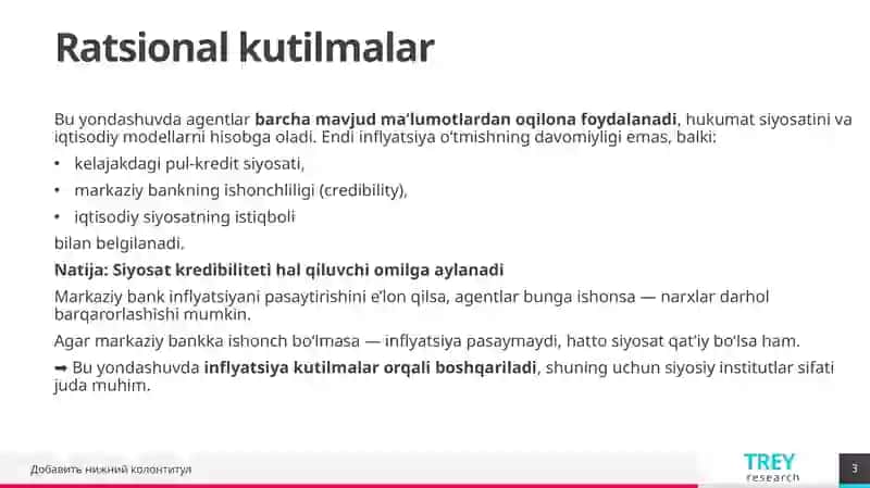 Inflyatsiyaning dinamik modellari 3