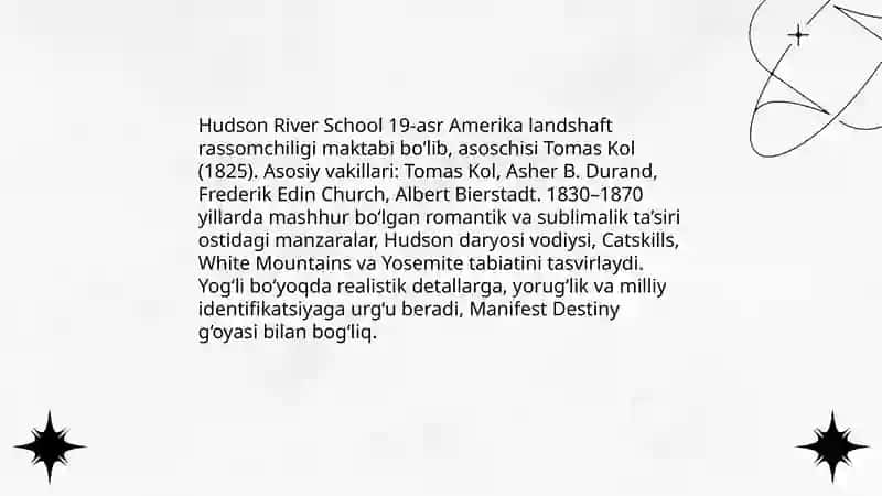 XIX asrlarda Amerika san'ati 3