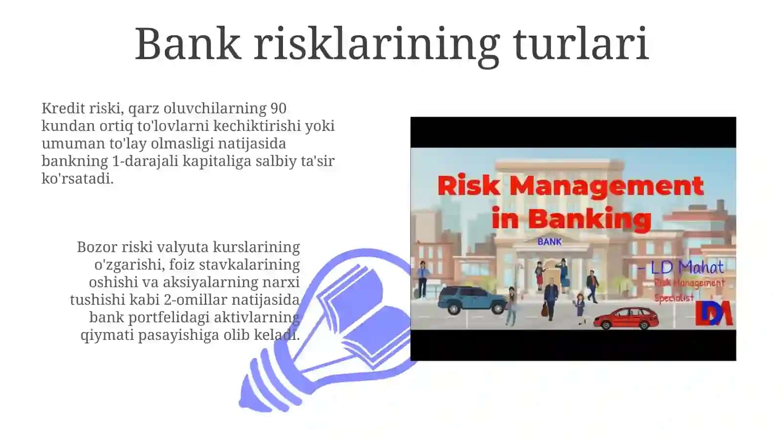 Bank risklarining turlari 3
