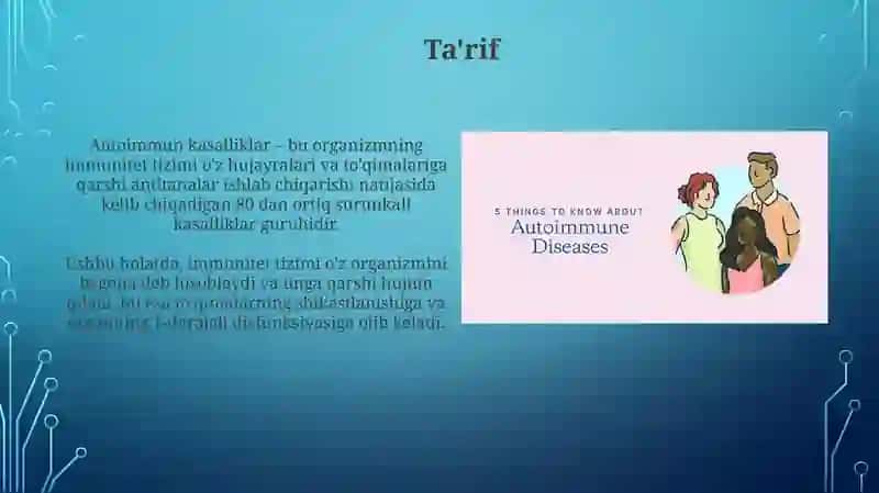 Autoimmun kasalliklar: ta'rifi, kelib chiqishi va patogenezi 3