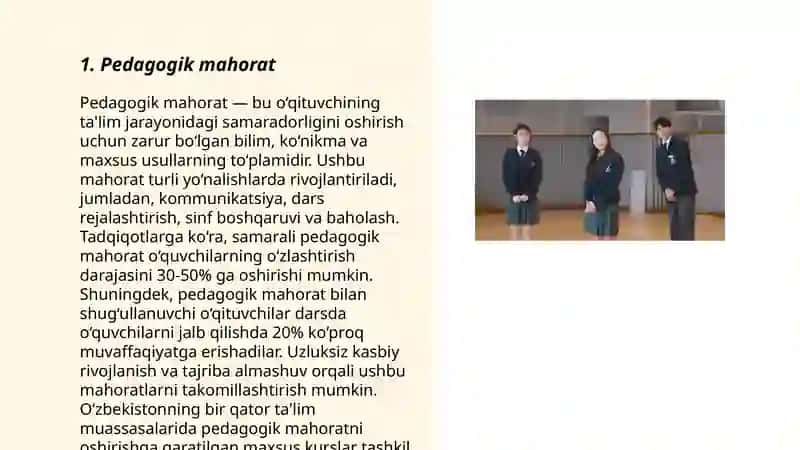Pedagogik mahorat 3