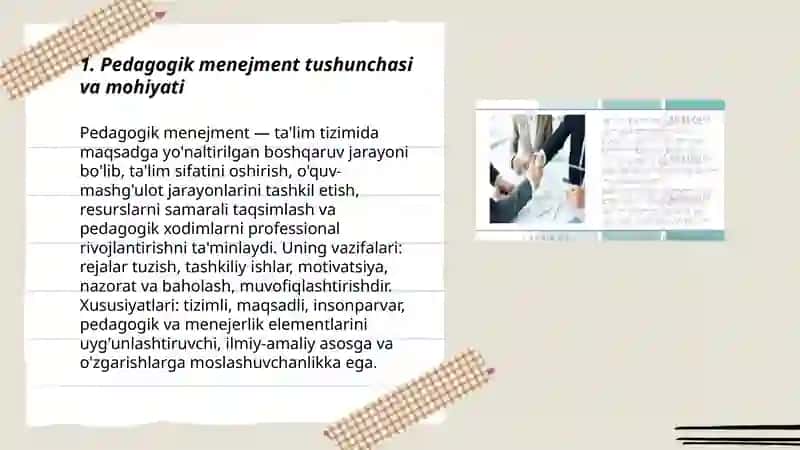 Pedagogik menejment asoslari 3