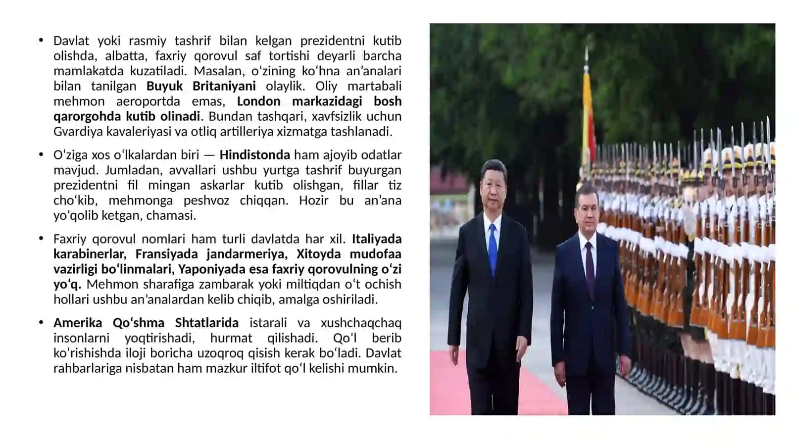 Diplomatik etiket, diplomatik etiketda kiyiniish madaniyati qoidalari 3