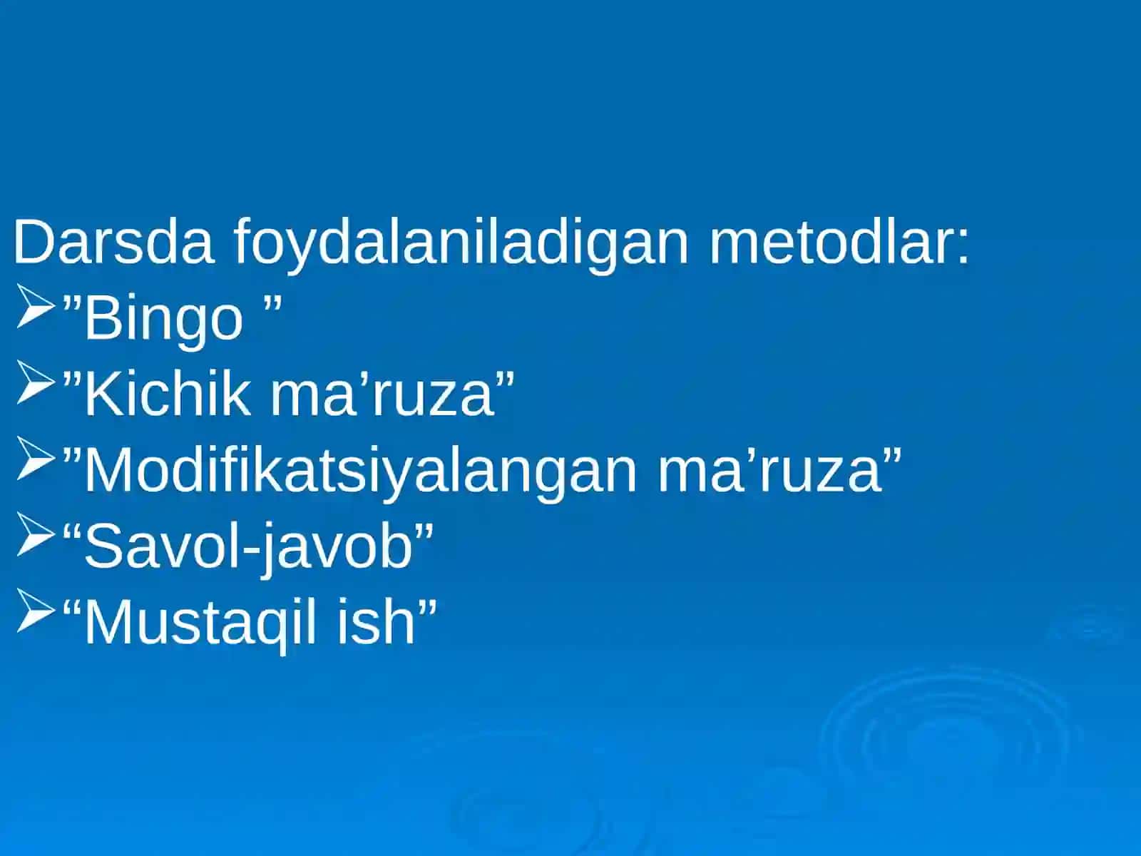 Elektr tokining bajargan ishi 3