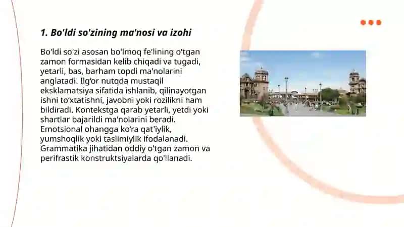 Bo'ldi so'zining ma'nosi va izohi 3