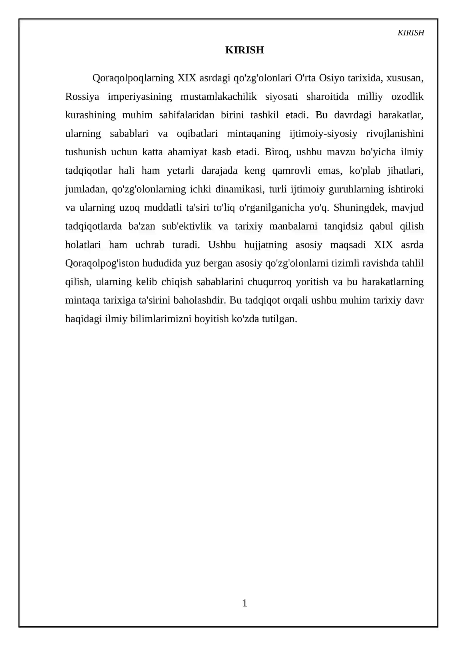 Qoraqolpoqlarning XIX ásrdagi qozgalonlari 3