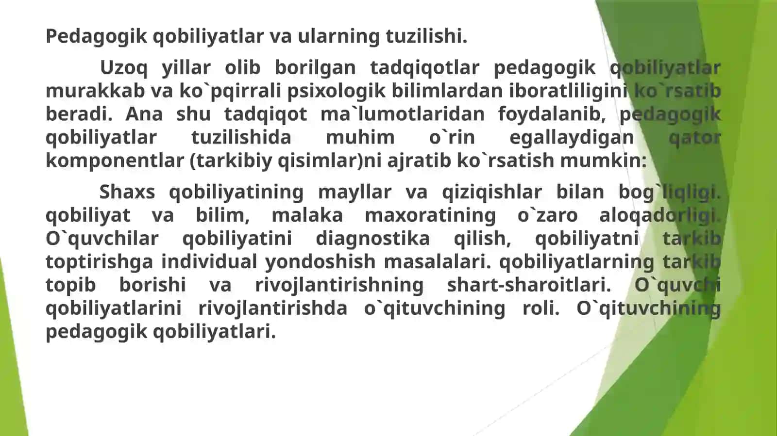 30-Mavzu.Pedagogik qobiliyatlar 3