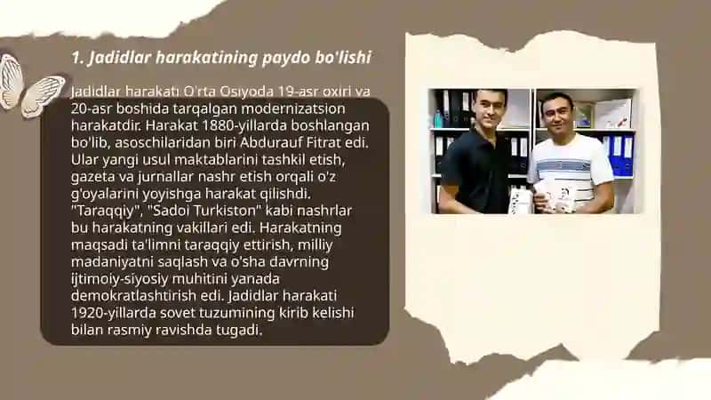 Jadidlar harakati. Jadidlar namoyondalari. 3