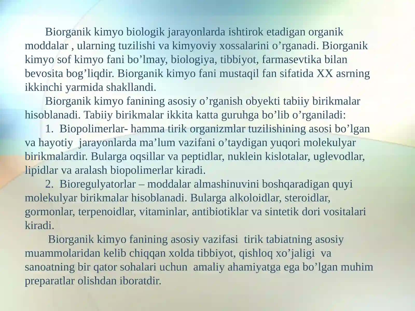AMINO KISLOTALAR 3