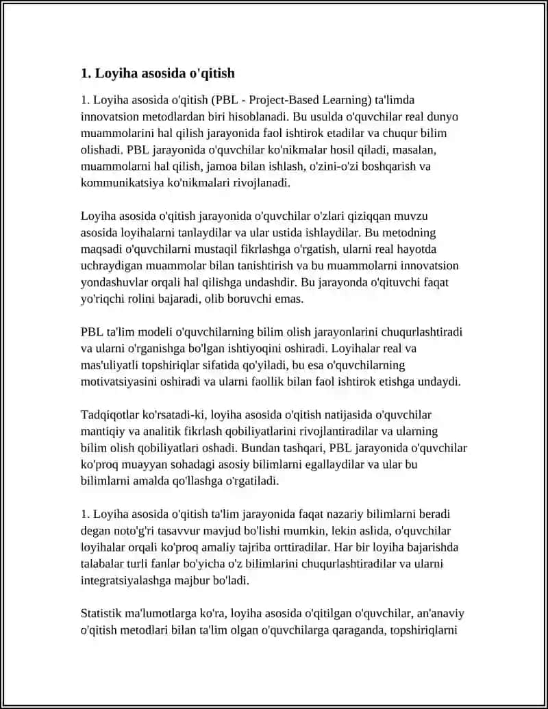 TA'LIMDA INNOVATSION METODLAR 3