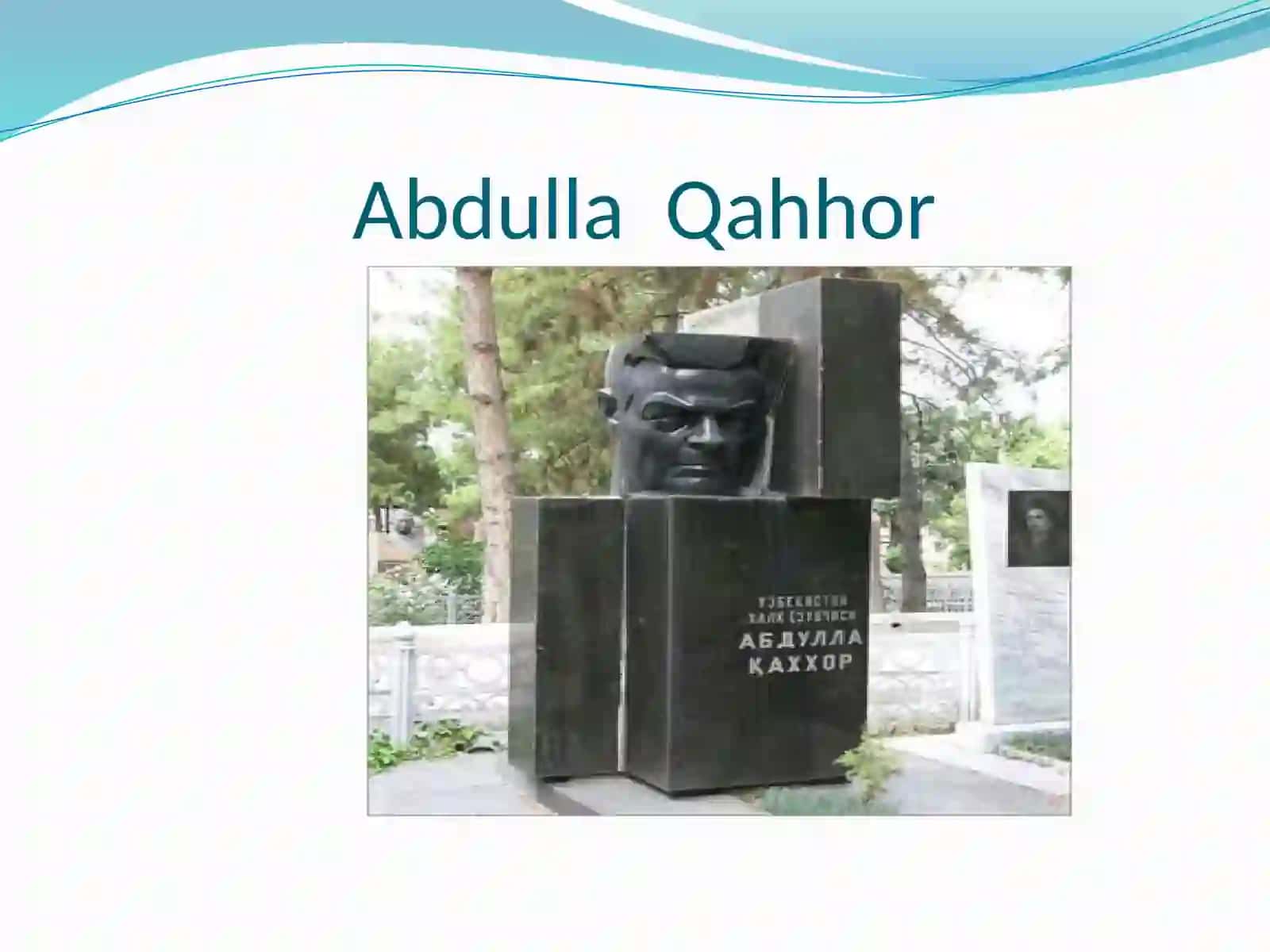 A.Qahhor hayot yo`li 3