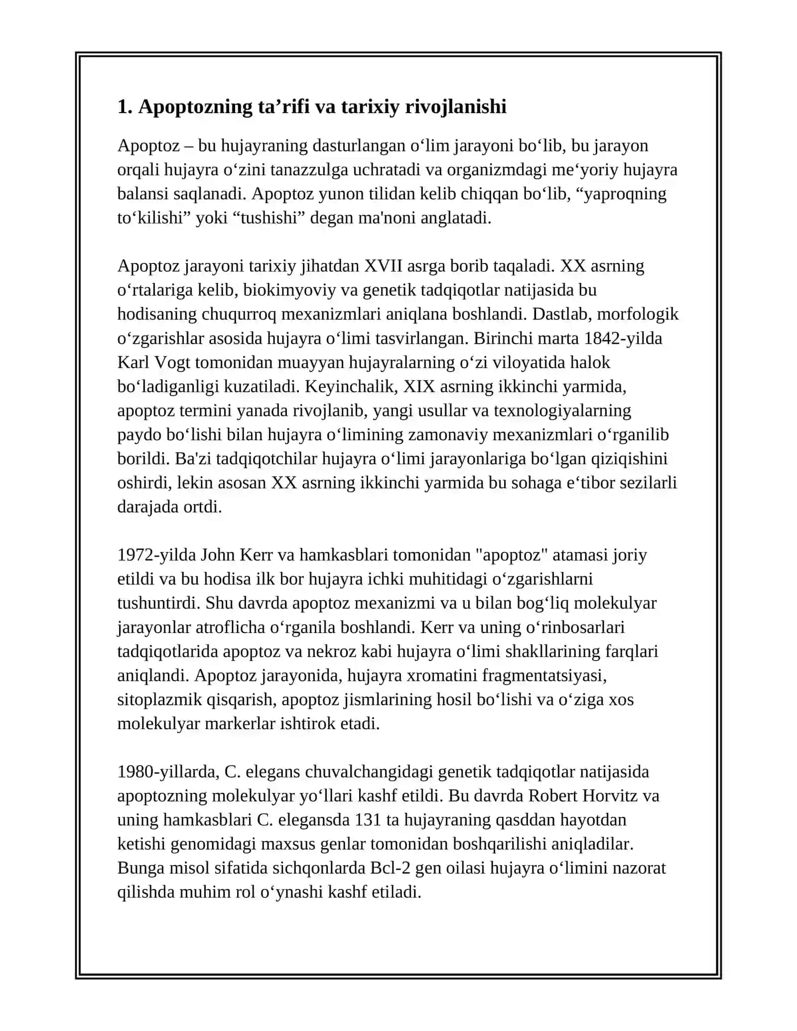 HUJAYRA APOPTOZI VA UNING BIOLOGIK AHAMYATI 3