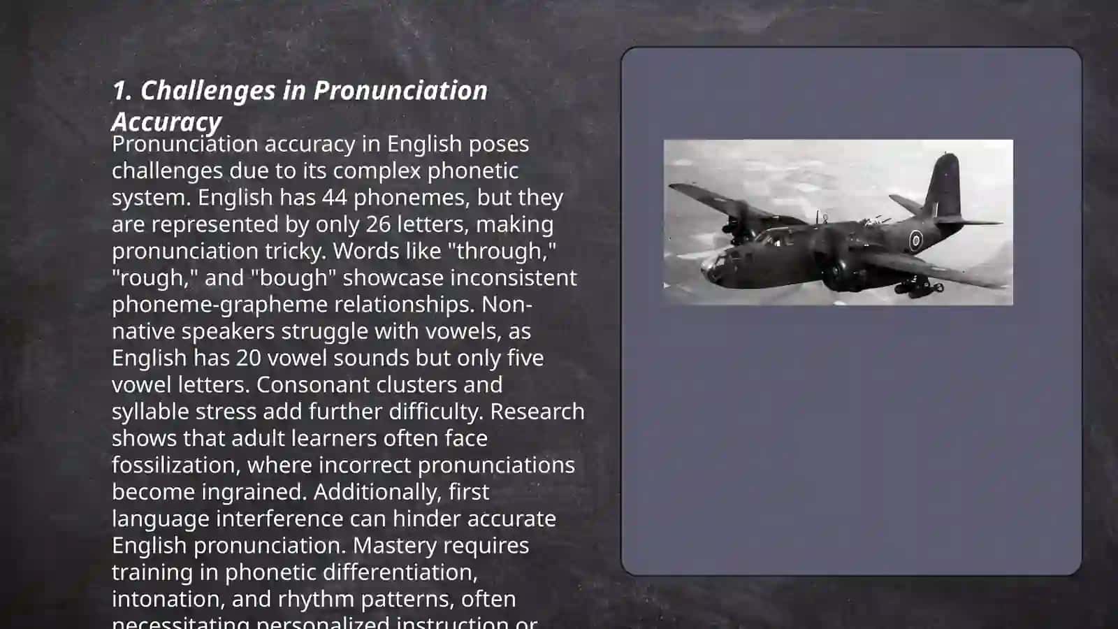 When the teacher is not a native speaker 3