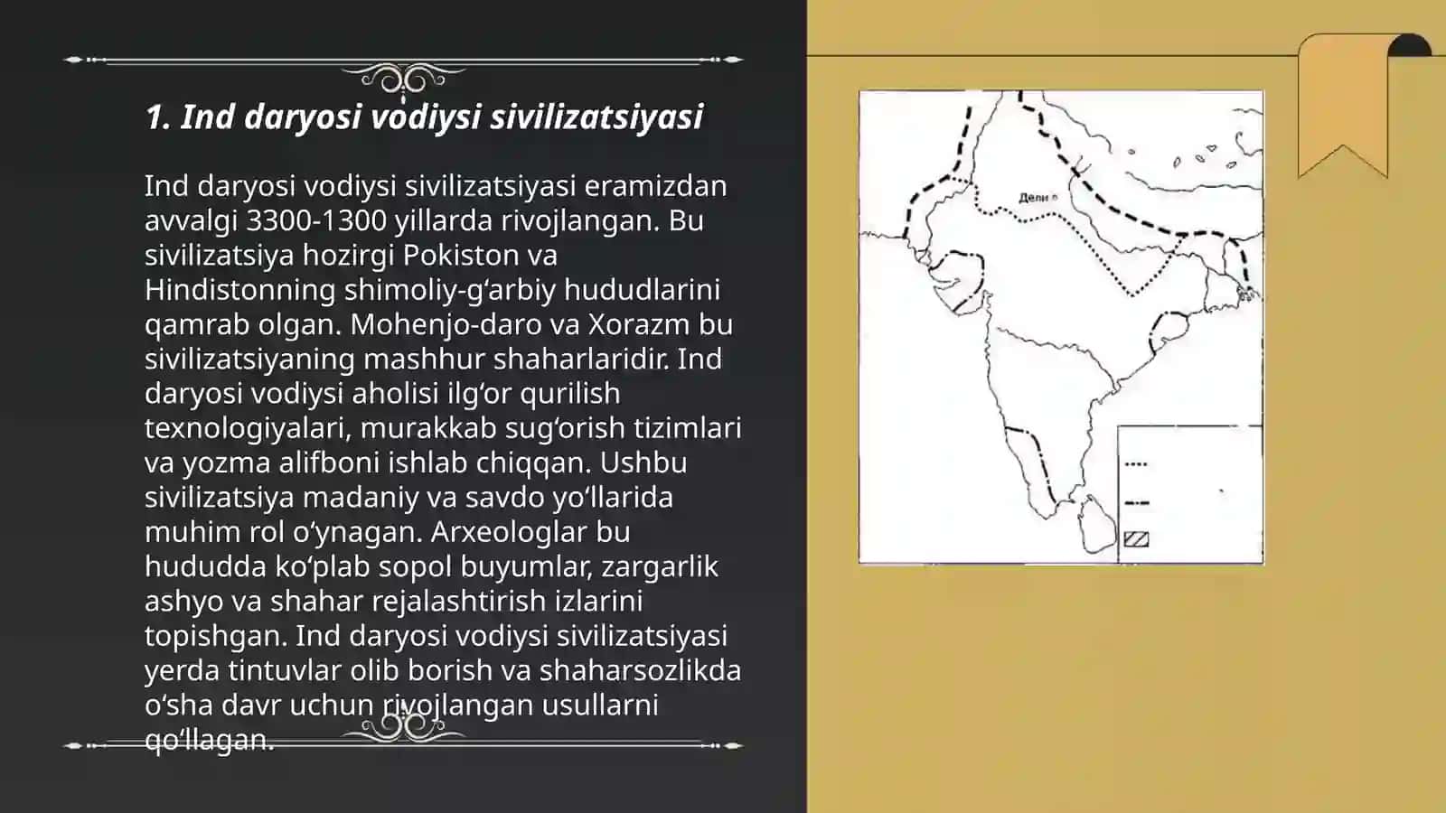 Qadimgi Hindistonda sivilizatsiya 3