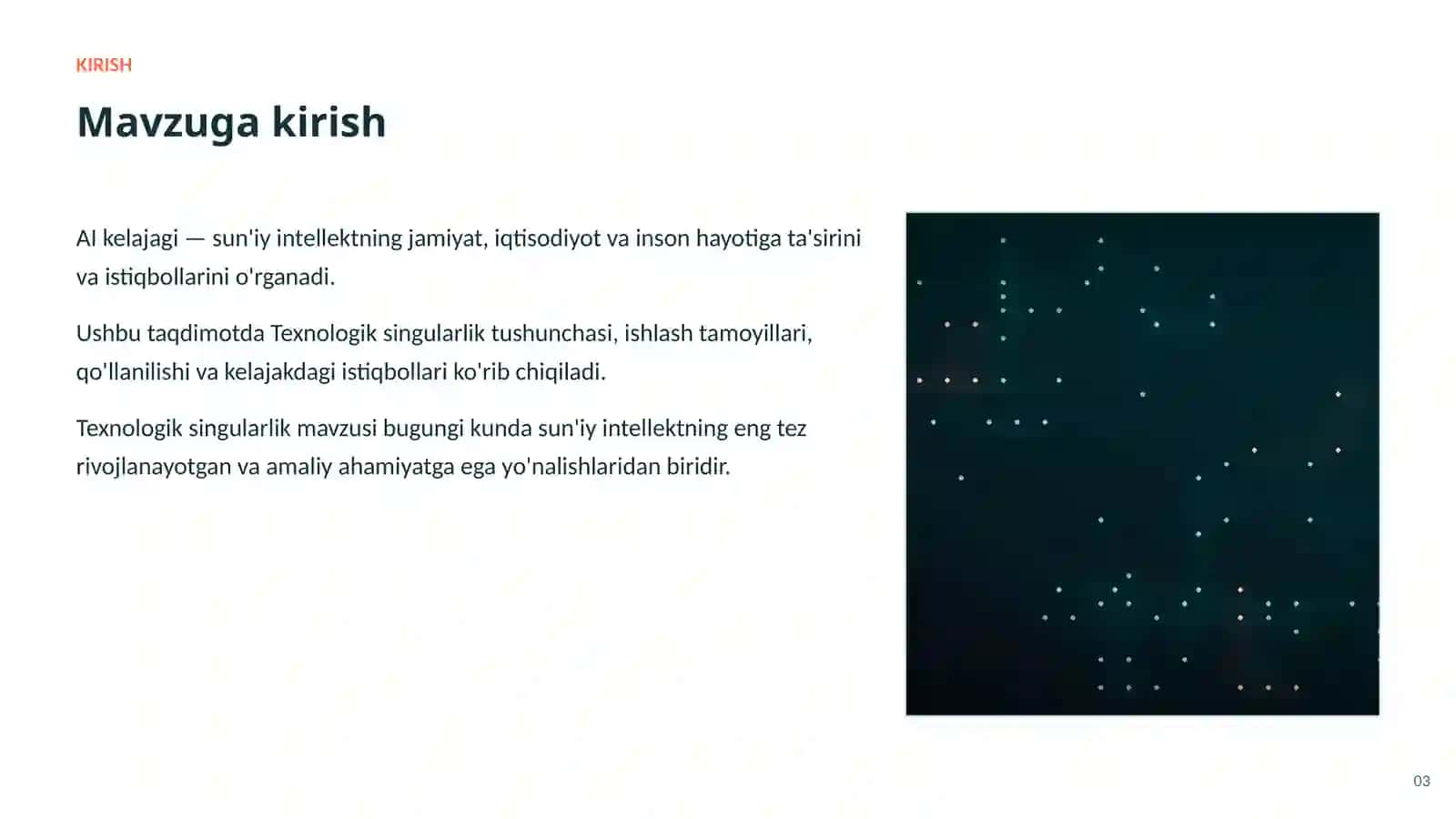 SUN'IY INTELLEKT • AI KELAJAGI VA JAMIYAT 3