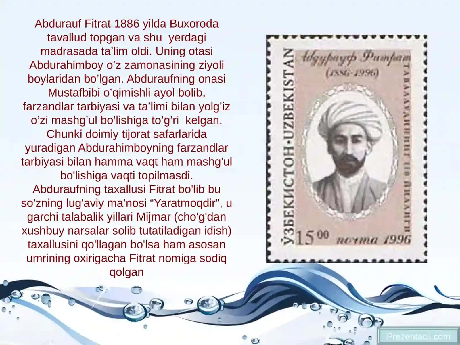 Abdurauf Fitrat hayoti va ijodi 3