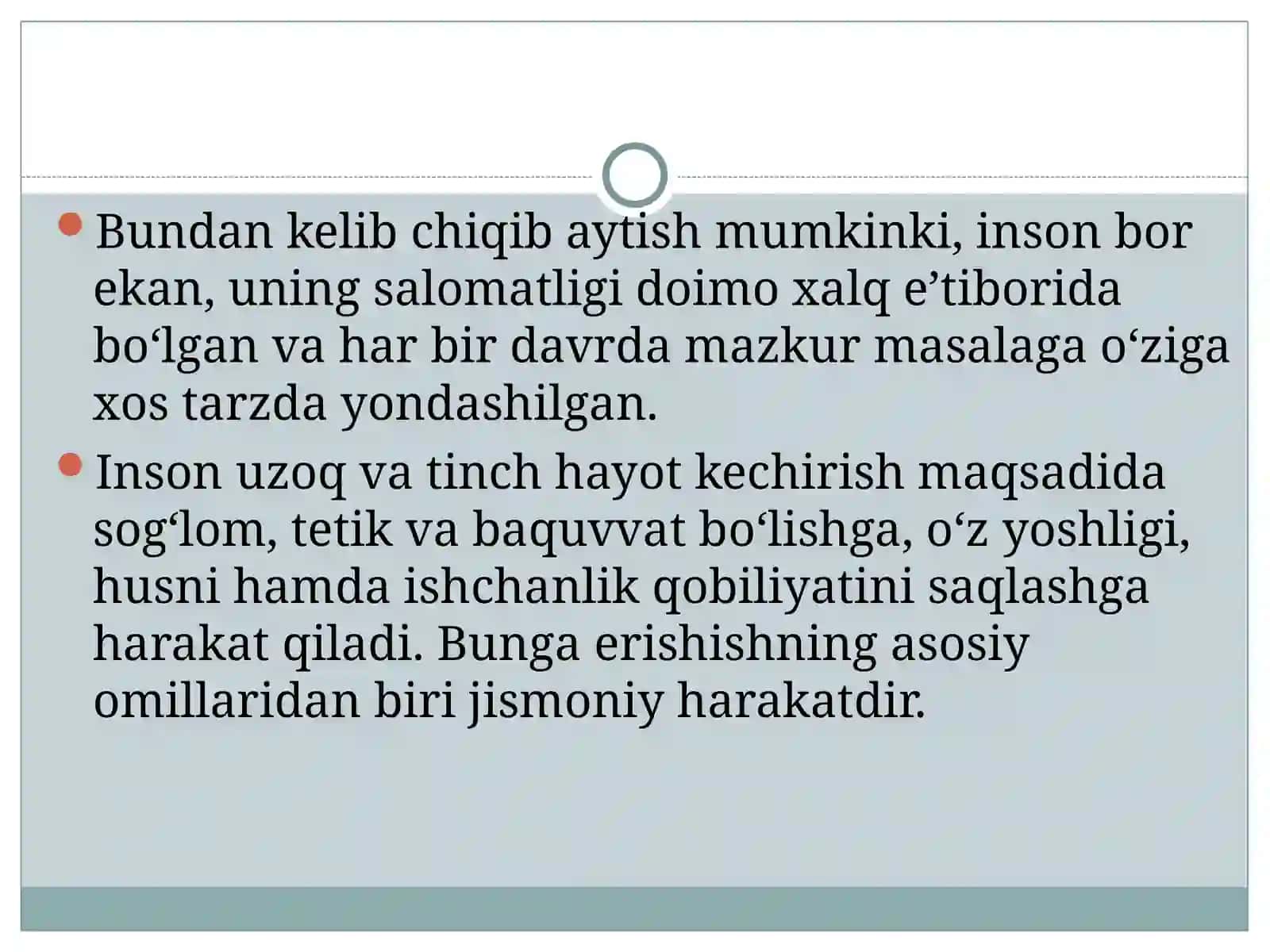 Bola tarbiyasi 3