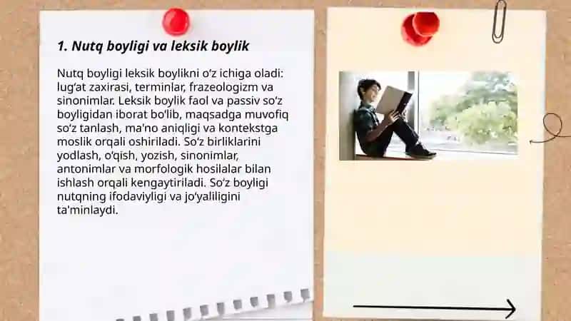 Nutqning boyligi va jo'yaliligi 3